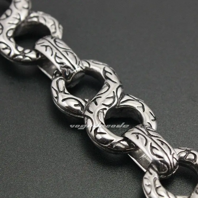 

14" ~ 36" 316L Stainless Steel Gothic Cross Wallet Chain 4B006WCA_#24"