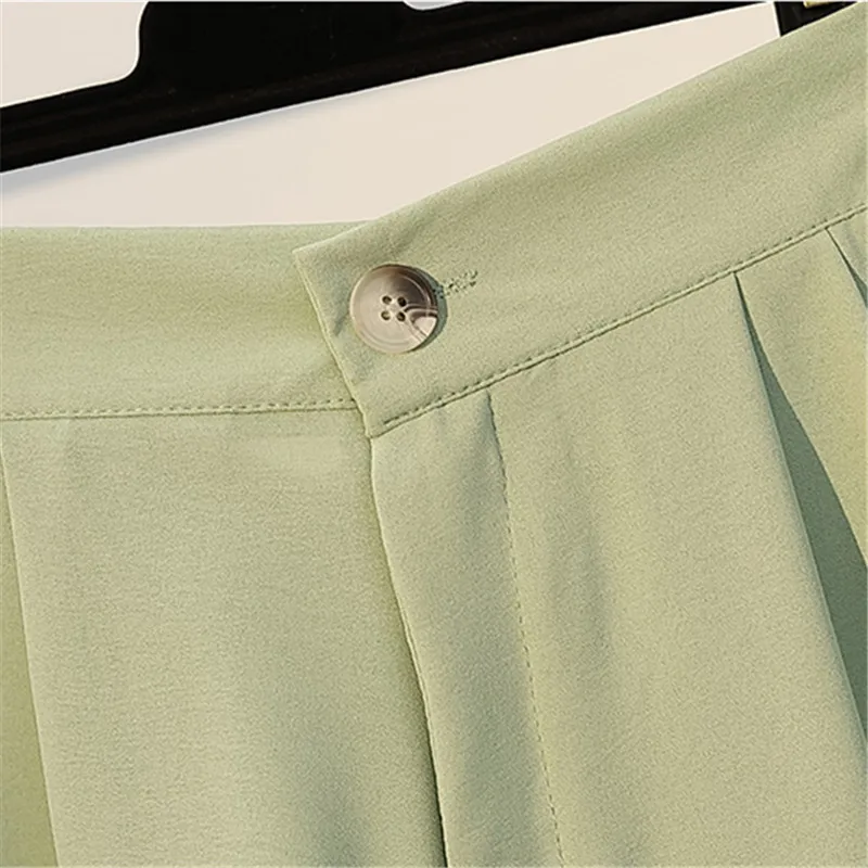 Летний комплект из 2 предметов женская модная шифоновая рубашка с длинным