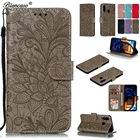 Чехол-книжка для Google Pixel 3, 3a, XL, G020A, G020E, G020G, G020F, с кружевными цветами