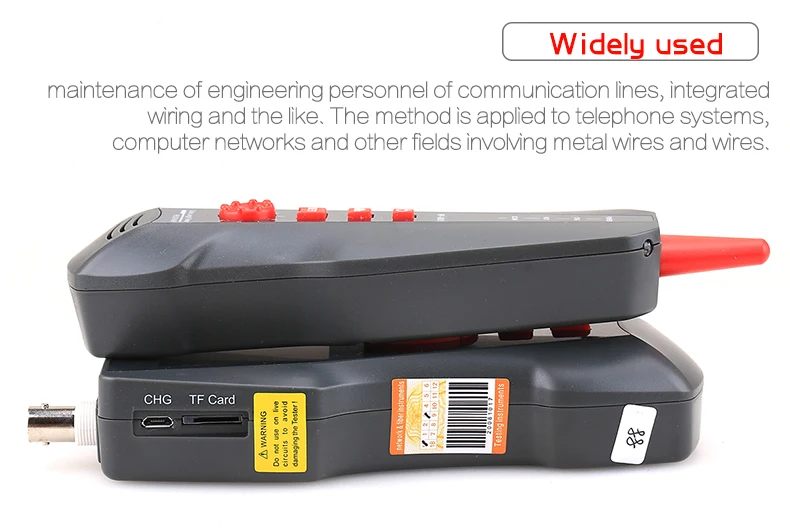 NF-8601W Многофункциональный сетевой кабельный тестер с функцией POE& PING RJ45 LAN Сетевой кабельный тестер для BNC PING POE RJ11