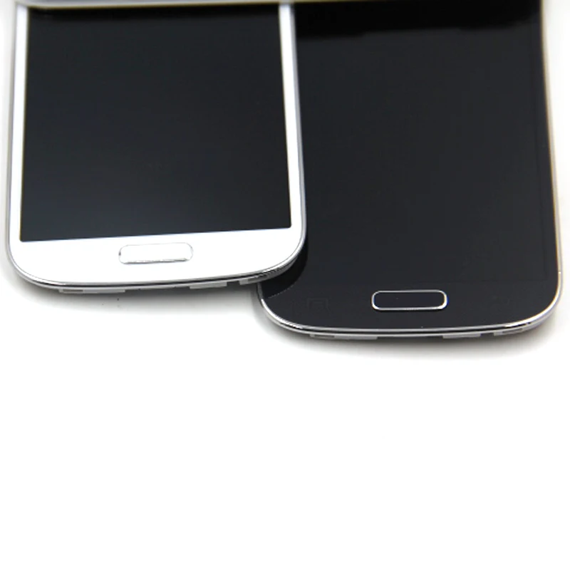 Темно синий для Samsung Galaxy S4 Mini i9195 i9190 i9192 ЖК дисплей сенсорный экран дигитайзер +
