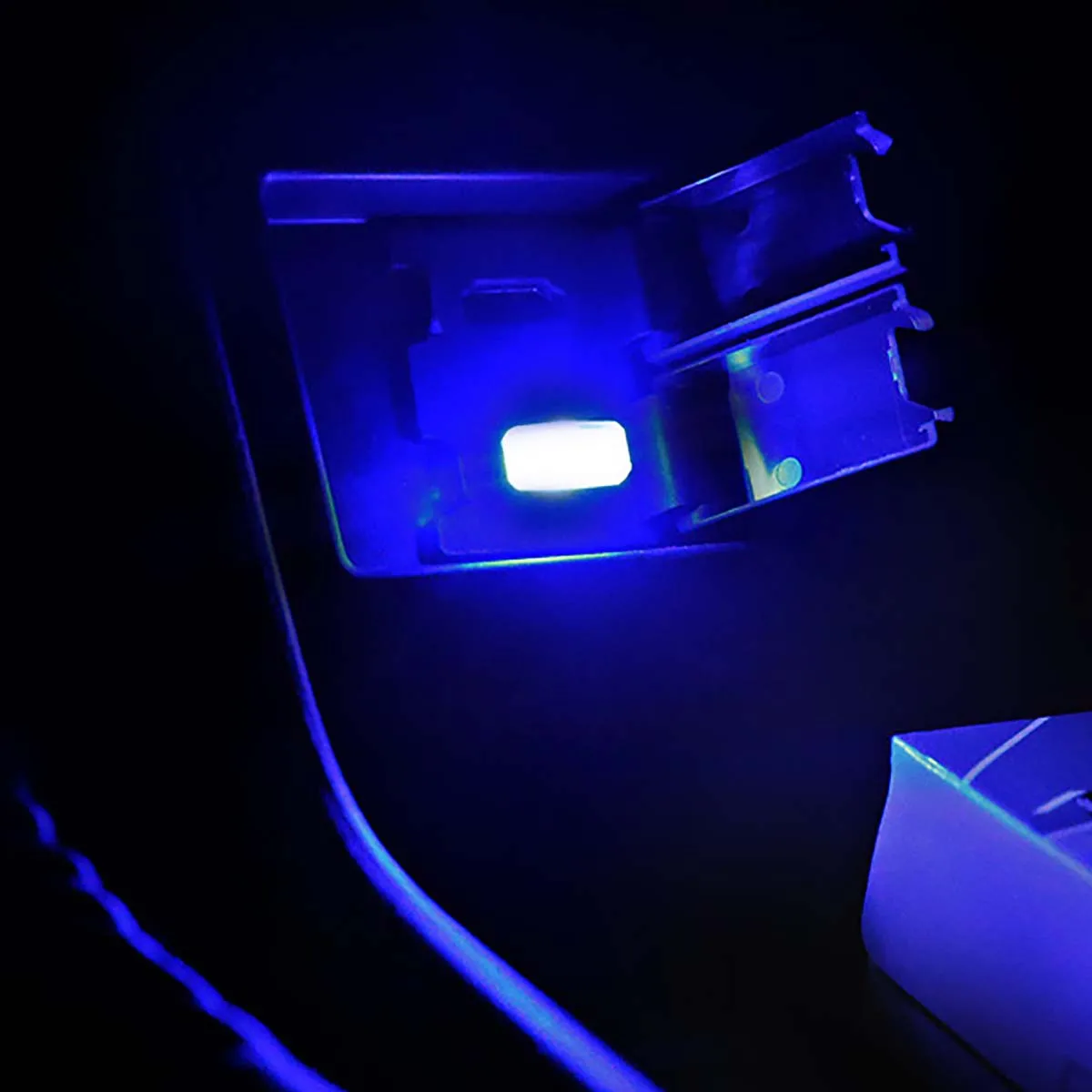 Дропшиппинг мини-светодиод машины светильник авто Интерьер USB атмосферный свет Plug And Play Декор лампа аварийный светильник ing PC Авто продукты