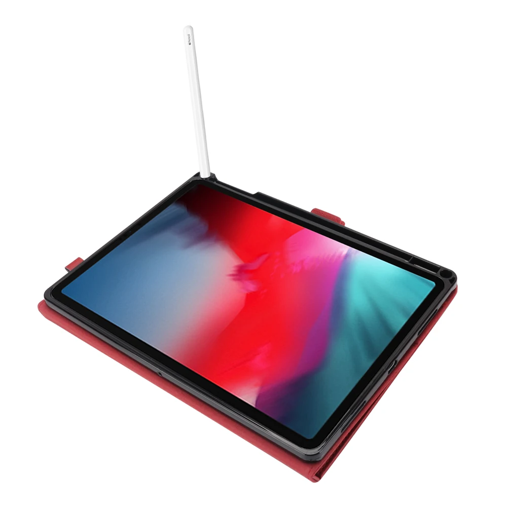Чехол для iPad Pro 11 2018 с держателем карандашей (поддержка зарядки карандашей)
