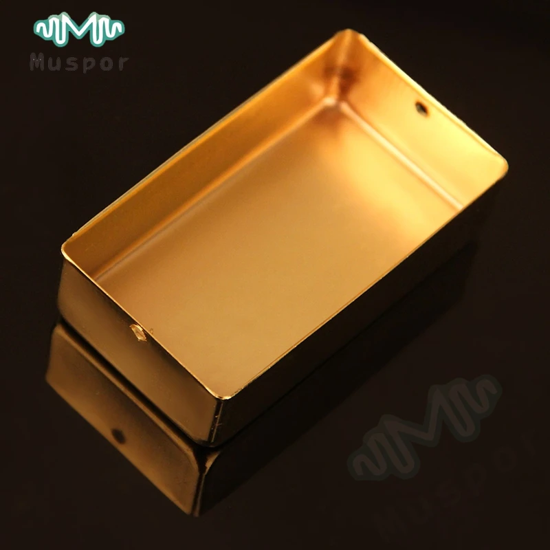 Золотой металлический герметичный чехол для электрогитары Humbucker пикапа 50 мм 52 |