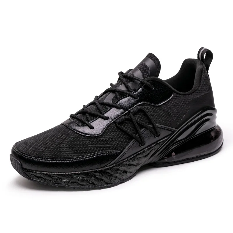 Black Кроссовки новые мужские кроссовки Air 95 амортизация удобные баскетбольные кроссовки унисекс уличная спортивная тренировочная обувь на плоской подошве для бега - Цвет: Black