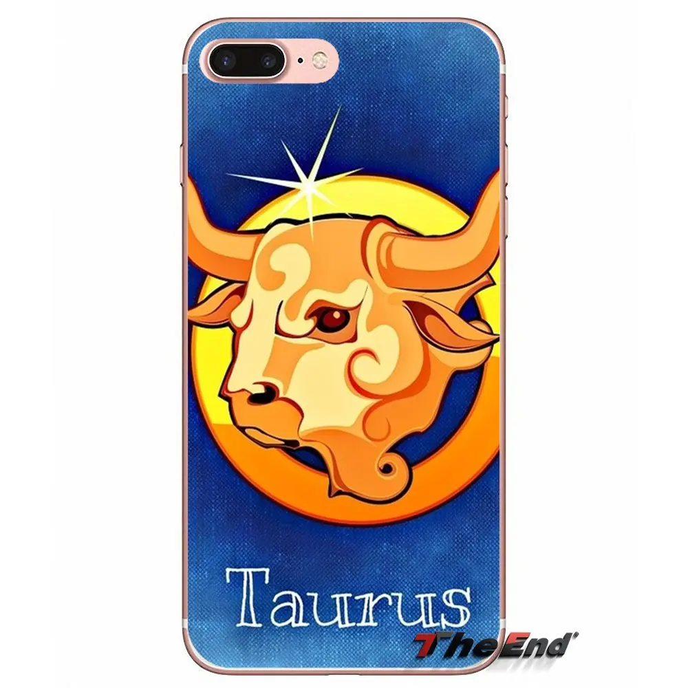 Силиконовые чехлы Овен Телец Gemini Leo Virgo для Huawei Honor 7X V10 6C V9 6A Play 9 Mate 10 Pro Y7 Y5 P8 P10 Lite Plus