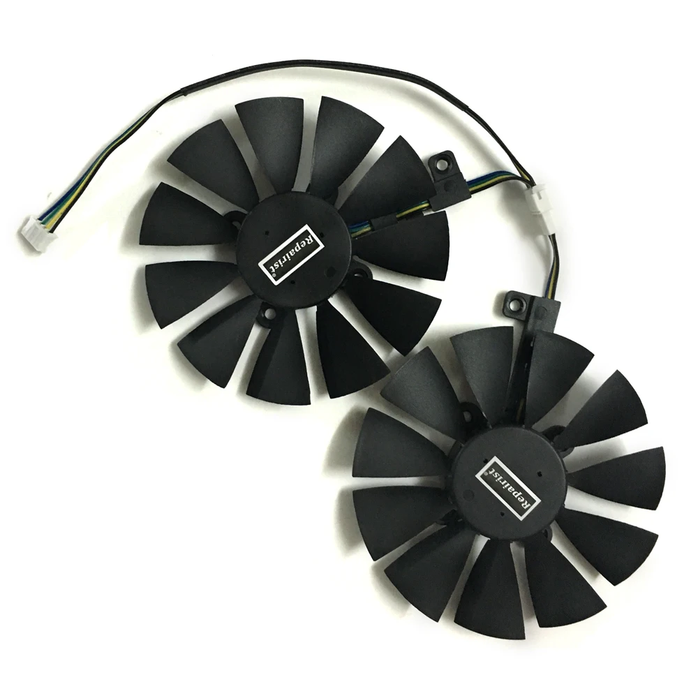 MINING-RX470-4G MINING-P106-6G VGA охлаждающий вентилятор для ASUS горно-P106 горно-RX 470 карты