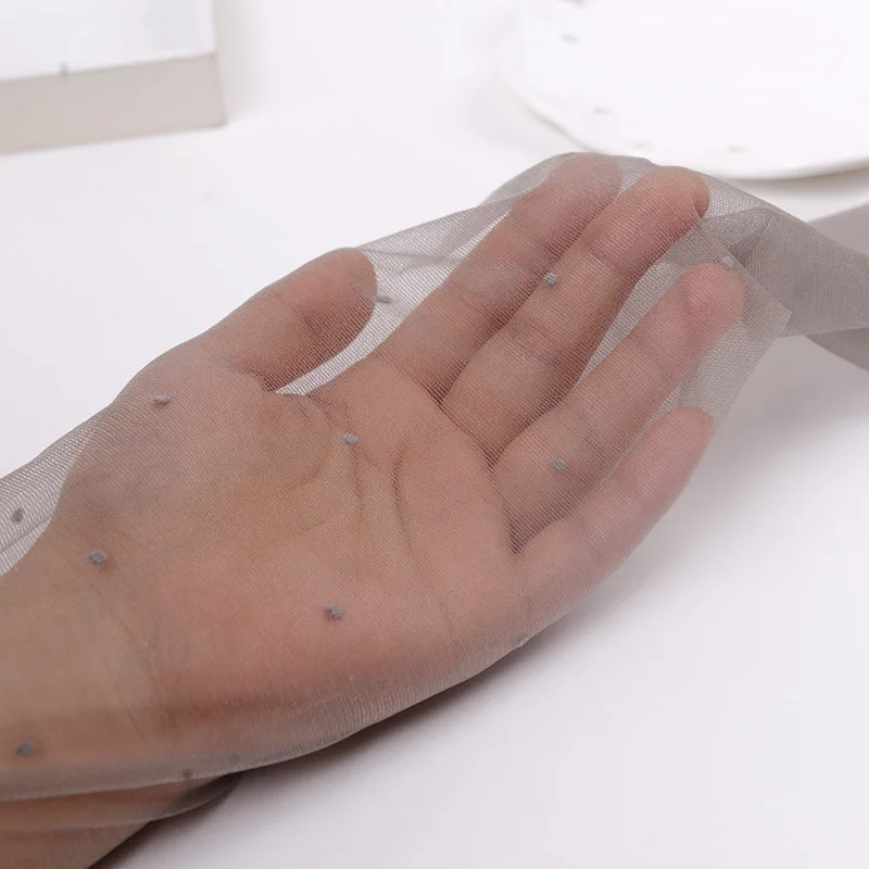 Gray Dots On Gray FENNASI весна лето женские колготки тонкие пикантные нейлоновые дамские колготки липкие женские белые жаккардовые колготки в горошек женские эротические - Цвет: Gray Dots On Gray