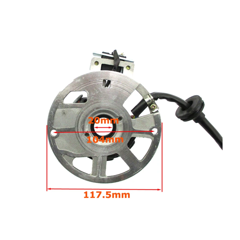 XLSION Aftermarket 7 Coil 5 Wire Магнитный Статор для ATV шифратор Polaris Sportsman Predator 50cc 90cc 2 тактный