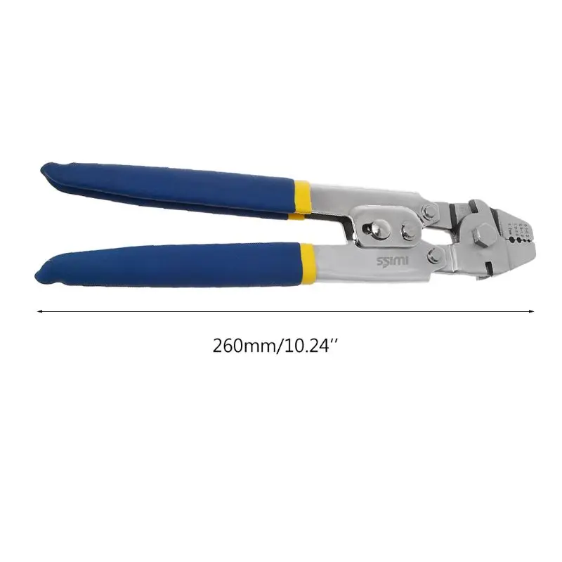 WXS 255 плоскогубцы для обжима лески инструмент кабеля обжимные ручной 260 мм зажим