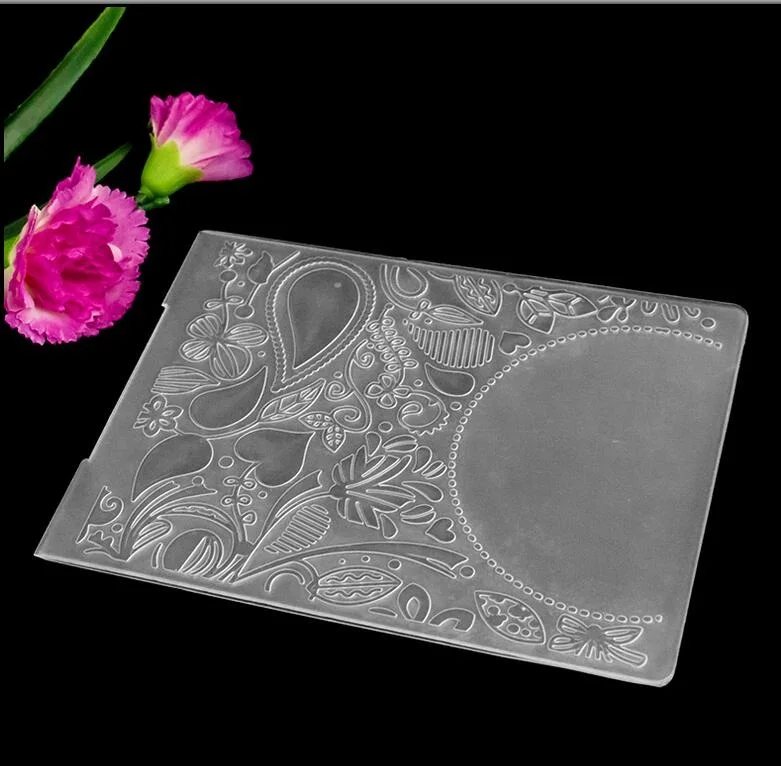 Новый бабочка цветок Пластик Тиснение Папки для DIY Скрапбукинг Бумага Craft/карты