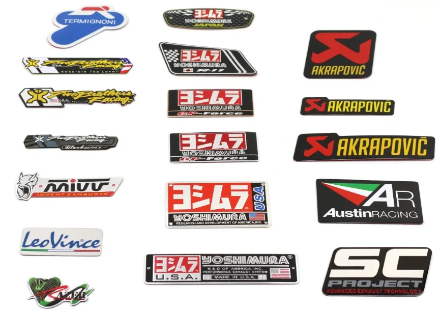 Авто mivv ar 3M yoshimura наклейки leovince cbr twobrothers termignoni наклейки AKRAPOVIC мотоцикл Выхлопная наклейка на трубы m4