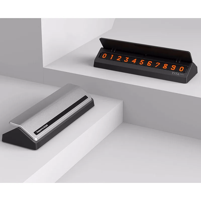 Xiaomi Mija TITA мини-знак остановки автомобиля парковочная карта стоп знак для автомобиля движение номер телефона карта креативный стерео обратный Невидимый