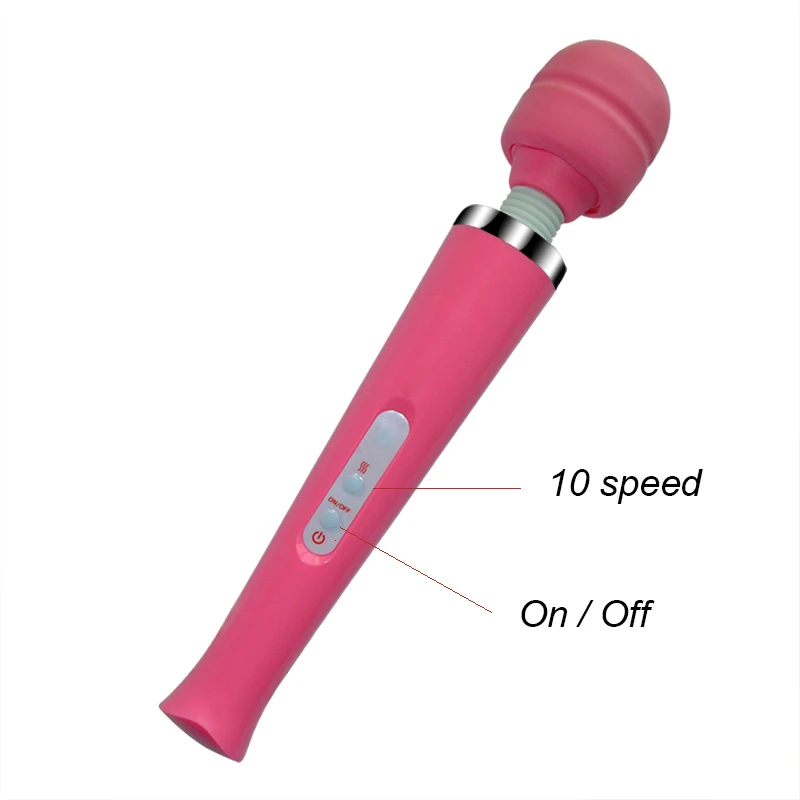 Женская секс игрушка для взрослых USB зарядка AV Вибраторы стержень G spot