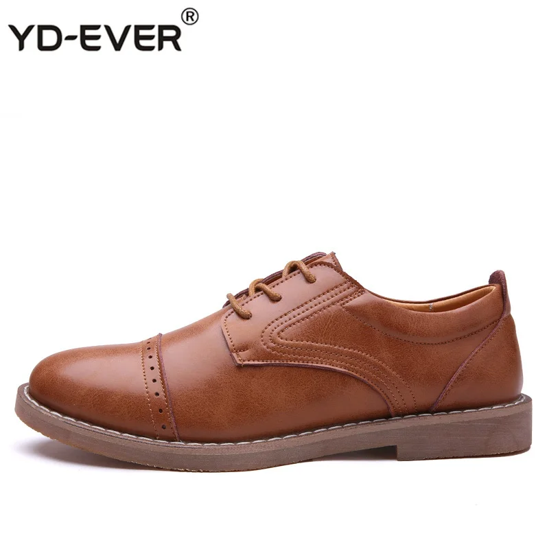 Brand 2019 Genuine Leather Man Casual Shoes Men Oxfords Footwear Breathable Classic Brogue Business Male Sneakers 765 | Обувь