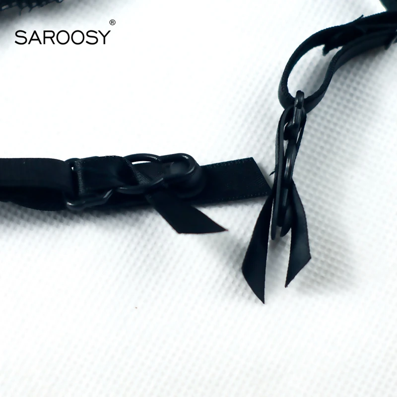 SAROOSY новинка 2018 M и L черный сексуальный полный с застежкой пояс для подвязки