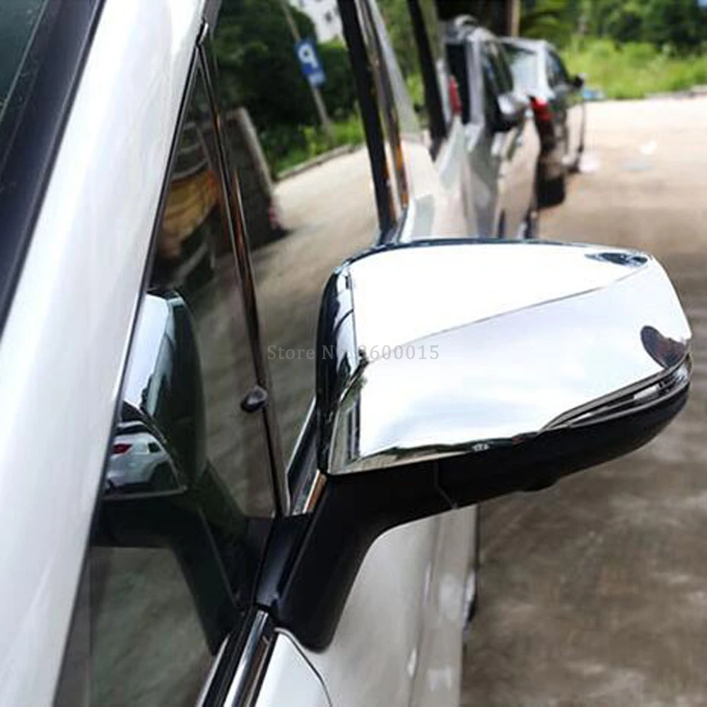 Для Toyota Alphard Vellfire 2016 2018 2019 хромированное зеркало заднего вида с боковым видом