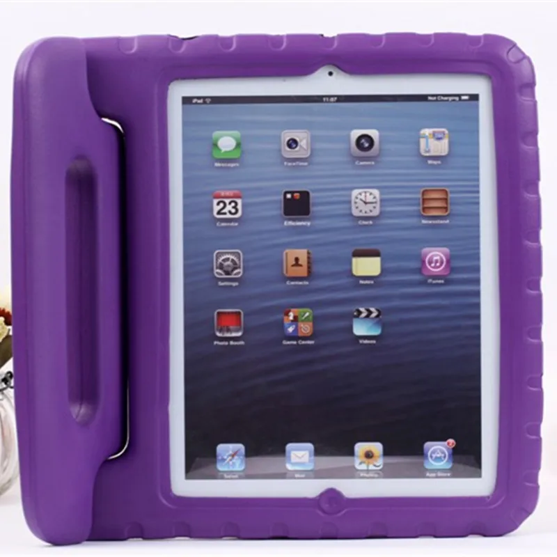 Для Apple ipad 2 3 4 EVA пены противоударный чехол для ipad 2 ipad 3 ipad 4 Funda Coque Дети Ручка Стенд защитный чехол
