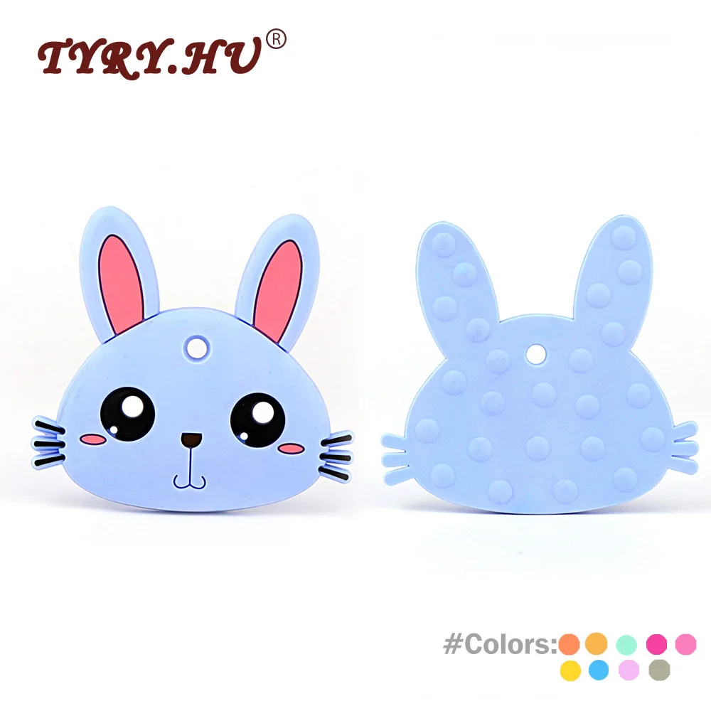 1 шт. силиконовый Прорезыватель для зубов в виде кролика|Детские прорезыватели| |