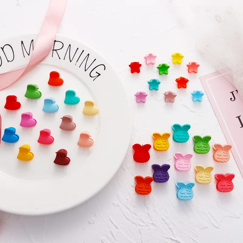 Заколки для волос с цветами и сердечками девочек 10 шт./лот | Аксессуары одежды