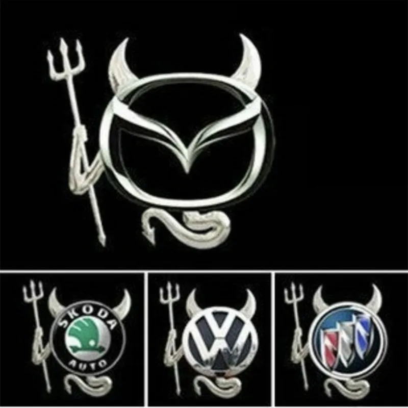 Автостайлинг забавные автомобильные наклейки 3d devil Наклейка грузовик Заказная