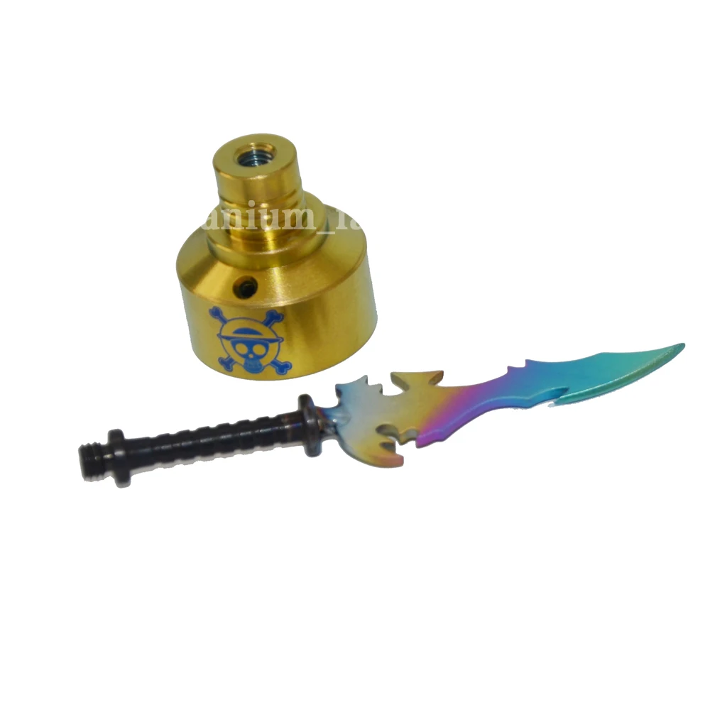 Титановый гвоздь из титана Carb Cap 14 мм 18 воск Dab инструмент для резьбы цветной меч