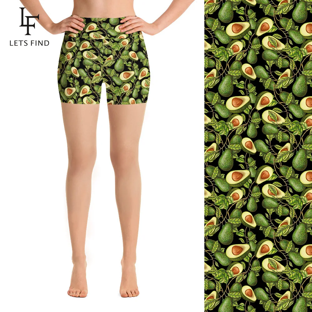 2019 Новая мода цифровая печать авокадо и леггинсы с принтом Женские джинсы