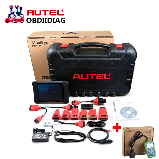 Беспроводной Autel MaxiSys MS906BT MS906 BT автомобильный диагностический сканер с