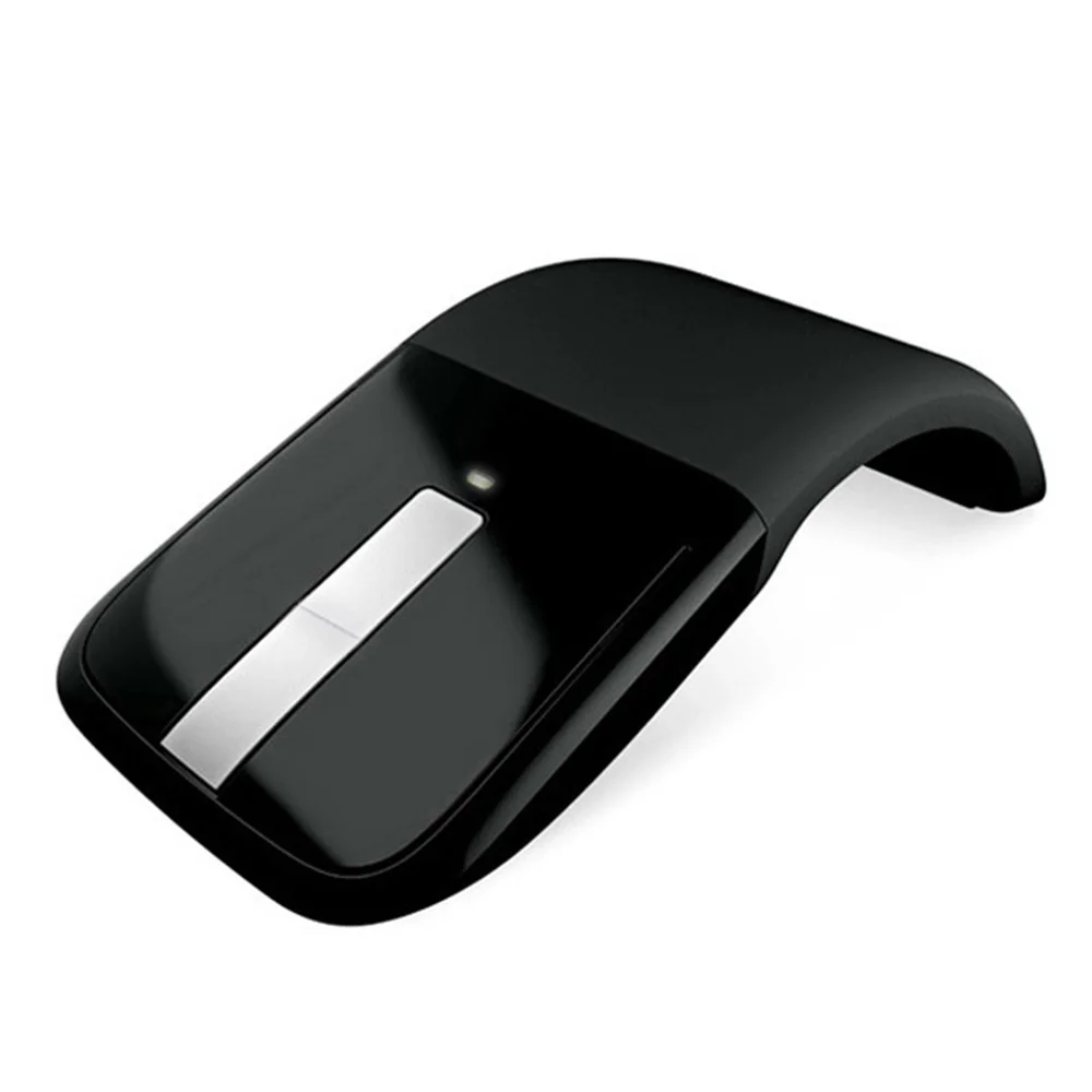 Folding mouse for Microsoft Arc Touch 2 generation folding mouse for Arc Touch portable wireless Mice - Цвет: Черный