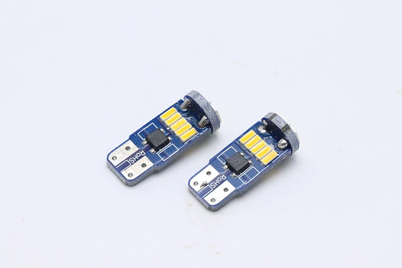 2 шт. T10 W5W 194 168 LED автомобильная парковочная боковая сигнальная лампа номерного