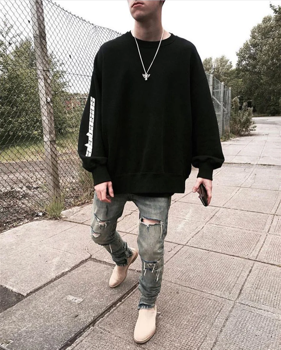 Флисовый сезон 4 Calabasas hoody пуловер Толстовка Оверсайз для мужчин и женщин Тур ветровка Хип Хоп Толстовка