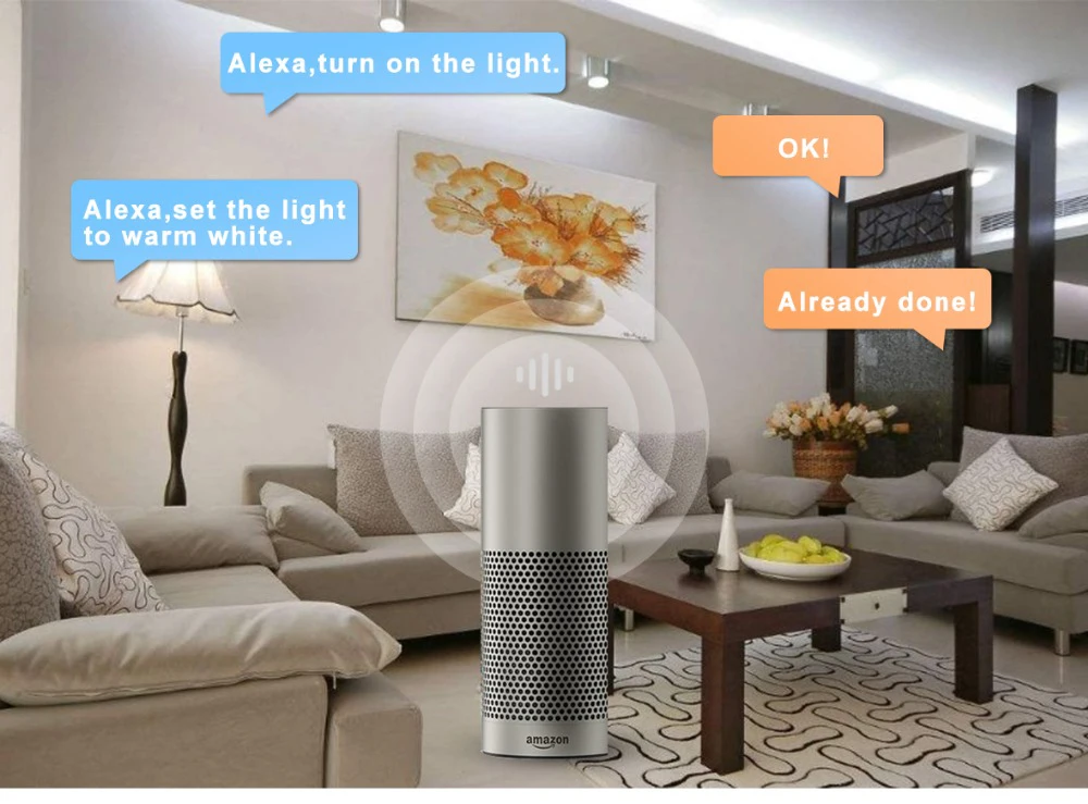 G светодиодный OPTO zigbee zll светодиодный 4 Вт светильник в форме свечи rgb/rgbw/rgbww/cw умный Контроль приложения AC100-240V E12/E14 работа с amazon smartthings
