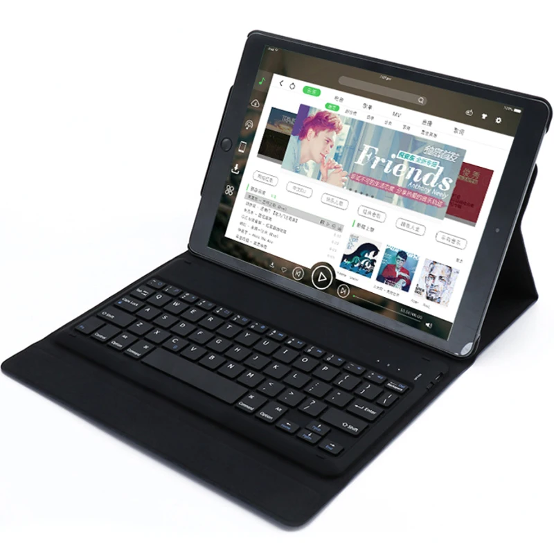 Беспроводной чехол с клавиатурой для iPad Pro 9,7/10,5 с функцией автоматического пробуждения/сна, ультратонкий беспроводной смарт-чехол с подставкой и откидной крышкой