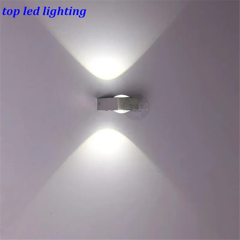 Водонепроницаемые IP 65 алюминиевые светодиодные Настенные светильники для сада