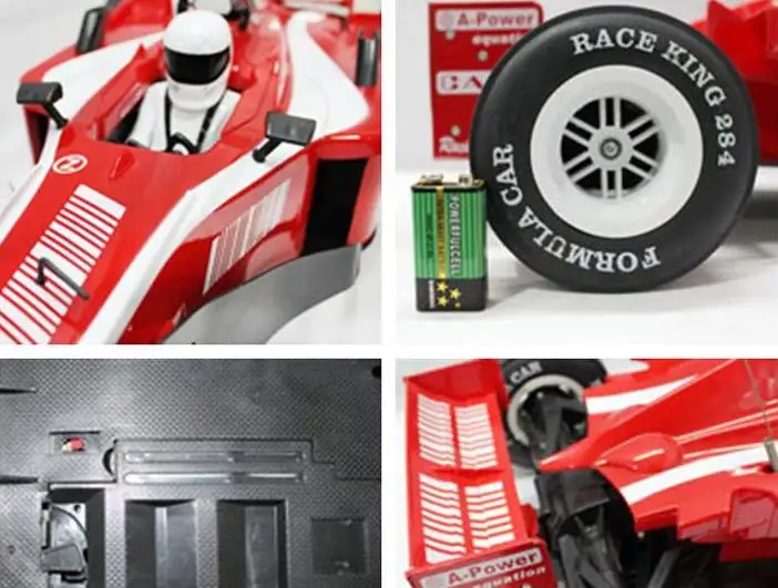 Масштаб 1:6 Радиоуправляемый автомобиль модель автомобиля F1 формула гоночный