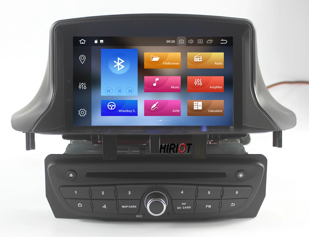 

HIRIOT Android 10 Car Stereo DVD Player GPS Navigation for Renault Megane 3 Fluence DSP 4GB+64G Video Multimedia Radio headunit
