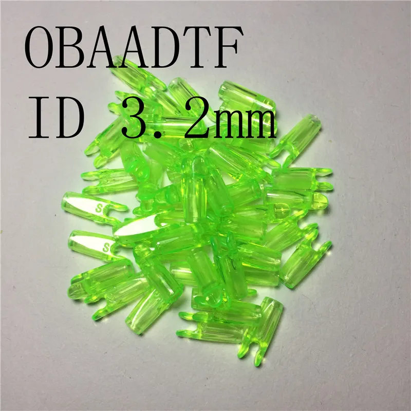 OBAADTF 100 шт./лот конусные стрелы для стрельбы из лука пластиковая верхняя одежда