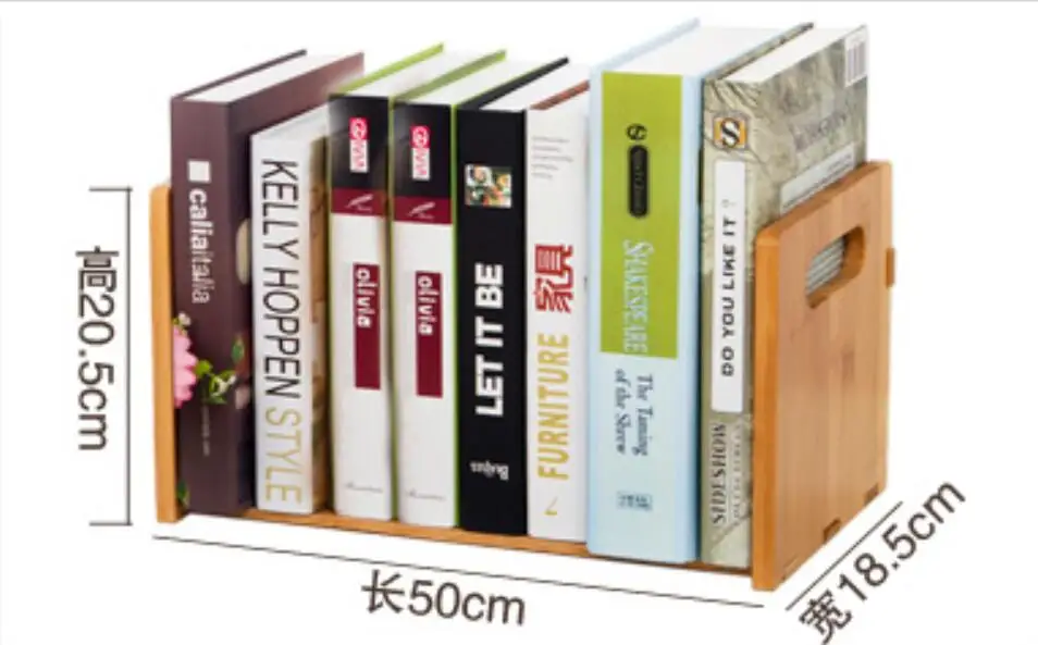 Экологичные бамбуковые книжные шкафы стол bookrack полка для вещей стеллаж