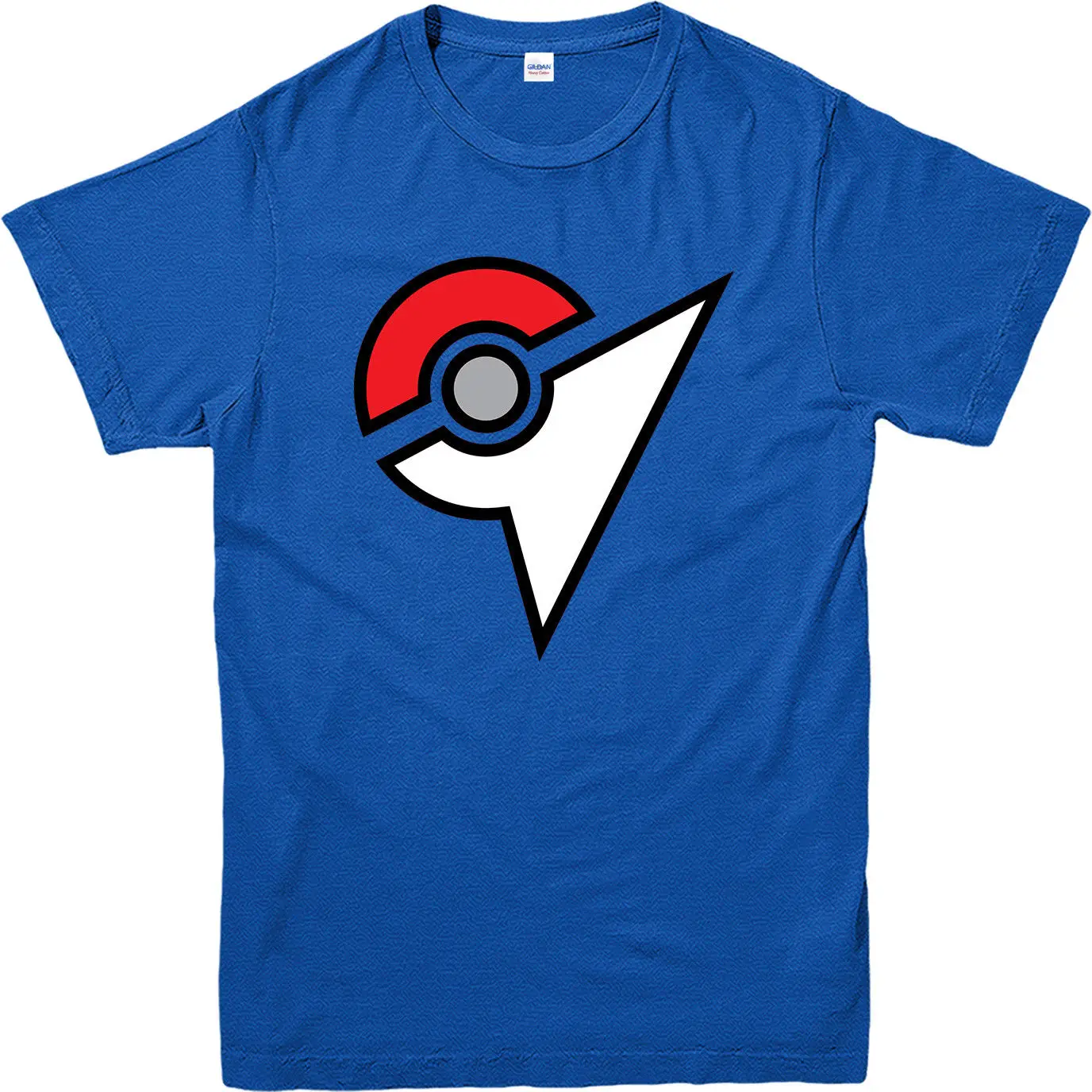 Горячее предложение 2018 г. летние модные футболки Футболка с покемонами GO |