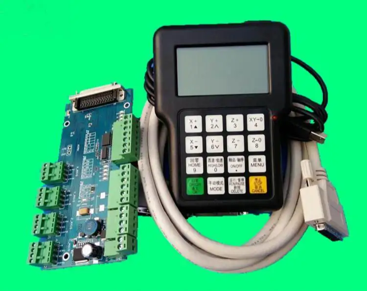 Гравировальный станок DSP с тремя осями и тремя сцеплениями, специальная ручка 0501, система управления ручкой Ruizhi DSP