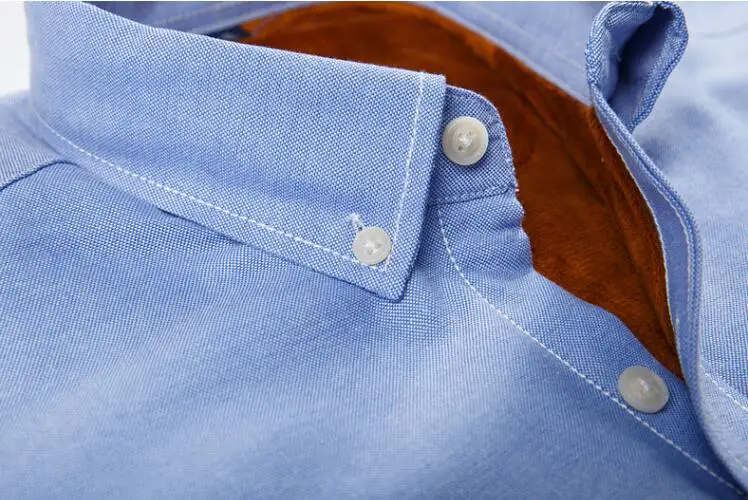 Leappls плюс размеры 4XL 5XL Оксфорд текстильные рубашки для мужчин блузки малышек slim fit