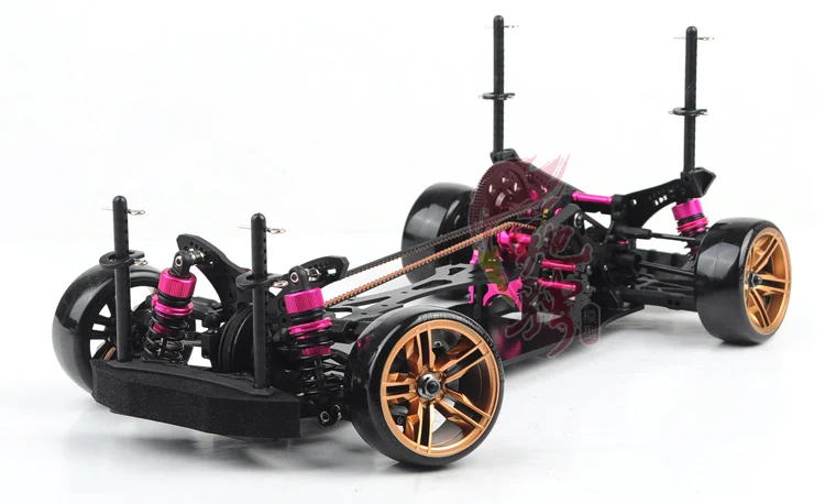 1/10 сплав SAKURA D4 AWD EP& Carbon Drift, комплект рамы для гоночного автомобиля# KIT-D4AWD