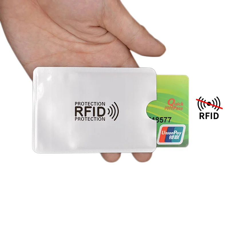 Анти Rfid Блокировка ридер замок металлический держатель для карт алюминиевый Porte Carte Rfid защитные чехлы для кредитных карт чехол держатель для карт