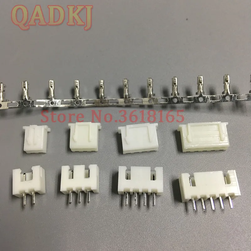230 шт. XH2.54 2 p 3 p 4 p 5 pin 2,54 мм Passo клеммный комплект/habitacao/Header Pin Комплекты для подключения адаптеров XH JST Fio Conector