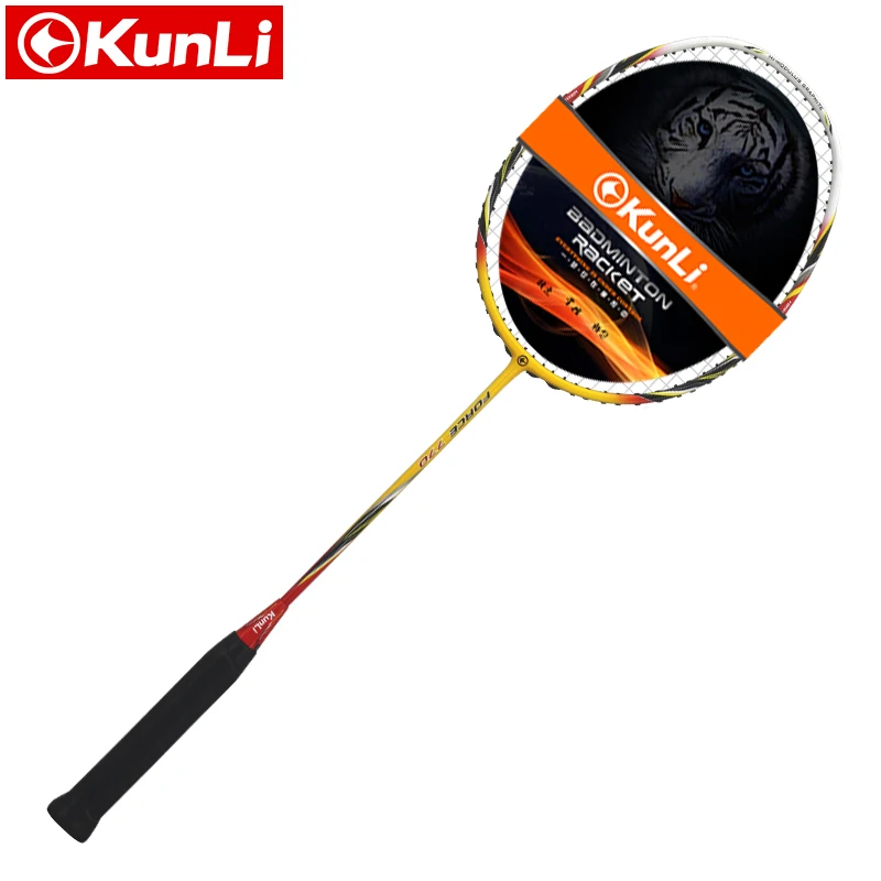 Оригинальная ракетка для бадминтона KUNLI FORCE 770/750 полностью карбоновая 3U