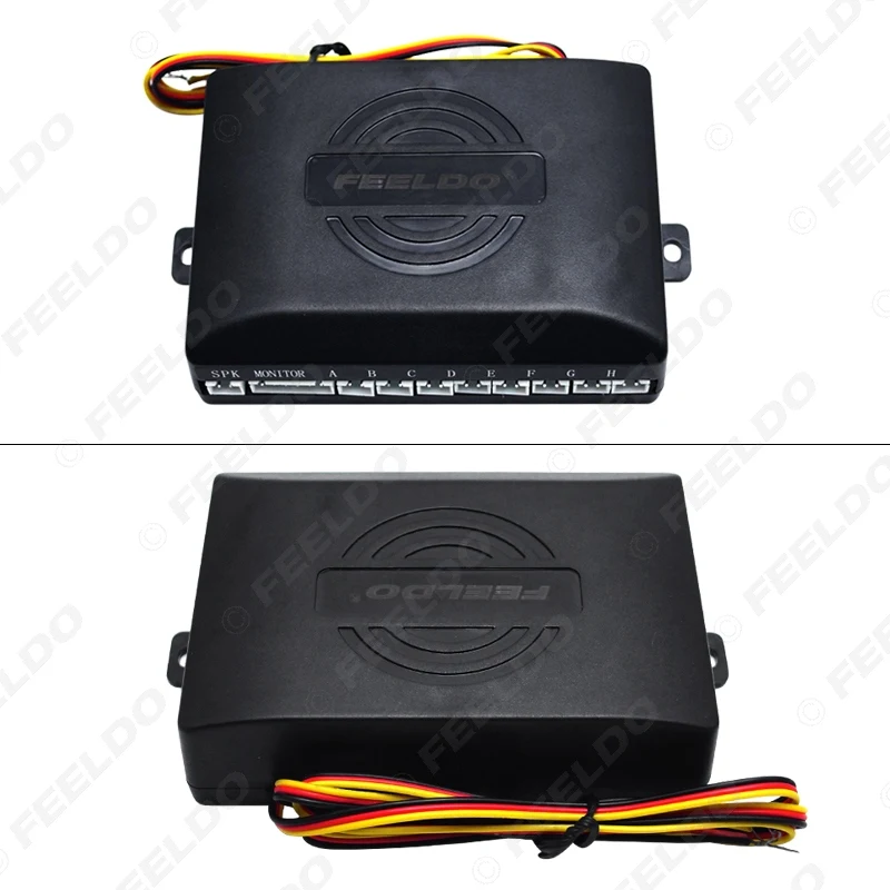 FEELDO Car 8 Sensor s фронтальная и тыловая парковочная система с двойным обзором радар +