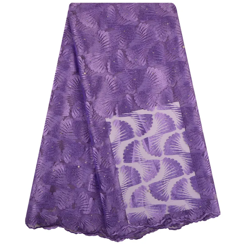 Lovely Latest Designs African Lace Fabric 2018 Royal Blue Embroidery Bridal Wedding French Mesh 1299 | Дом и сад