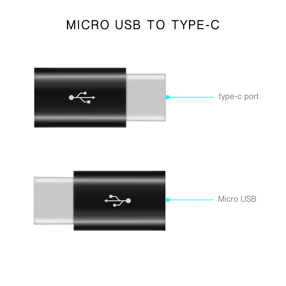 FORNORM Кабель с разъемом USB типа C В комплект поставки входит адаптер Micro мама к USB-C
