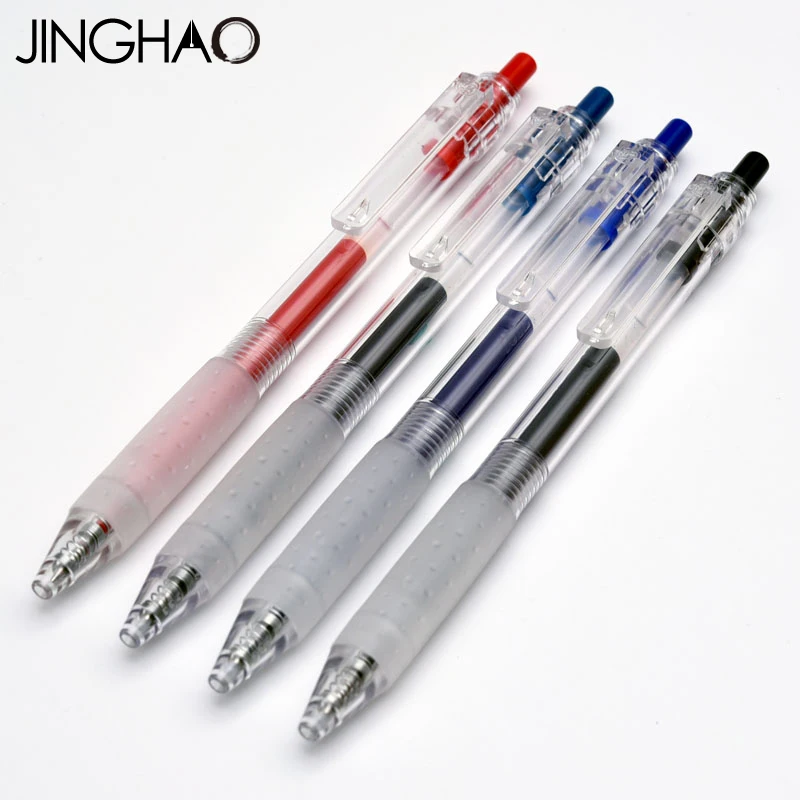 10 шт./лот Jinghao KACO KEYBO серии гелевые ручки Модные прозрачные баррель пресс гелевая