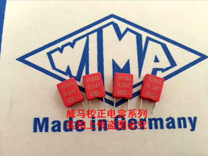 Горячая распродажа 10 шт/20 штук Германия конденсатор WIMA MKS2 400V 0,047 мкФ 400V 473 47NF P: 5 мм аудио конденсатор